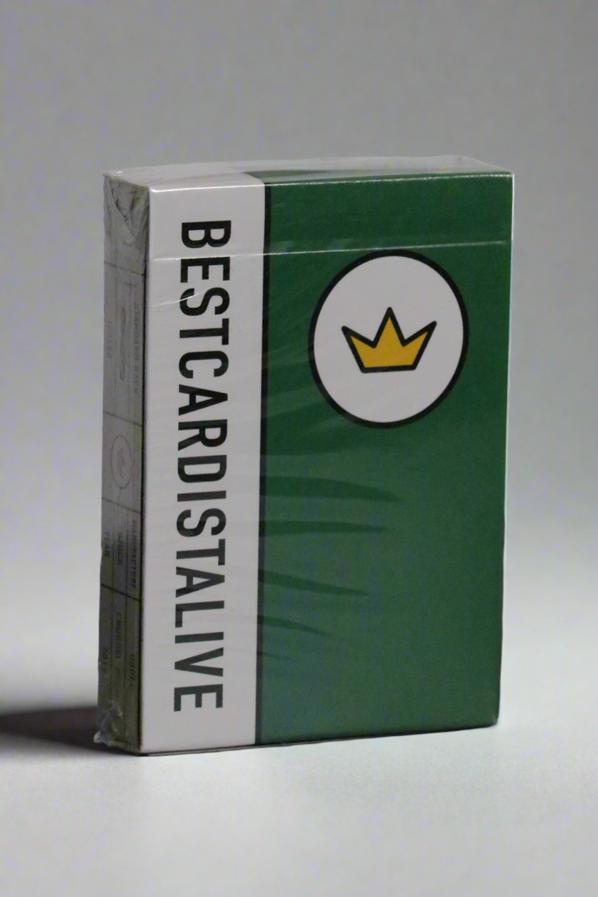 Best Cardist Alive Standard Backs GREEN